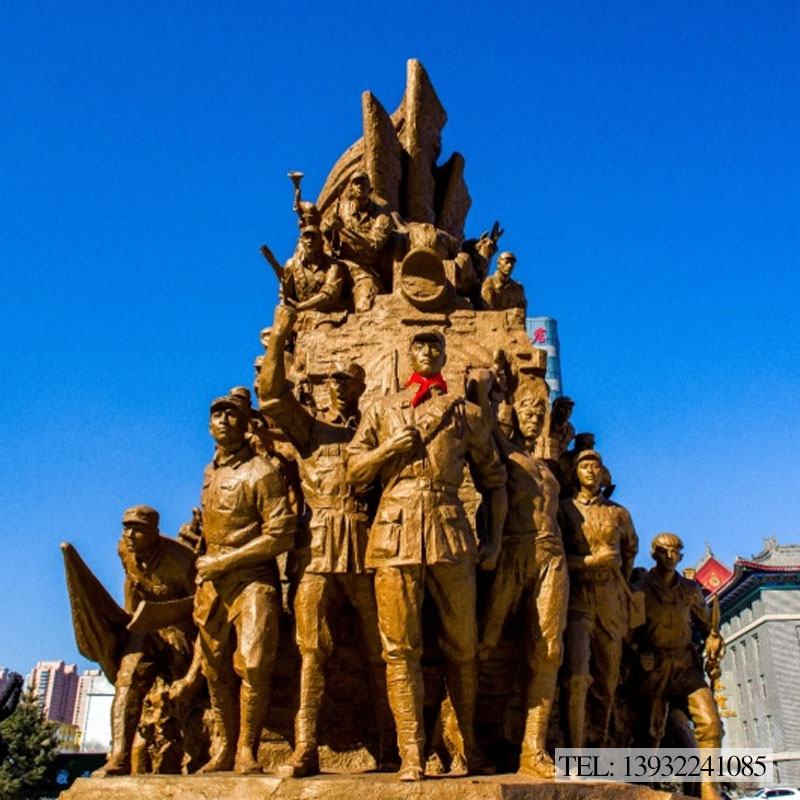 解放军红军广场雕塑